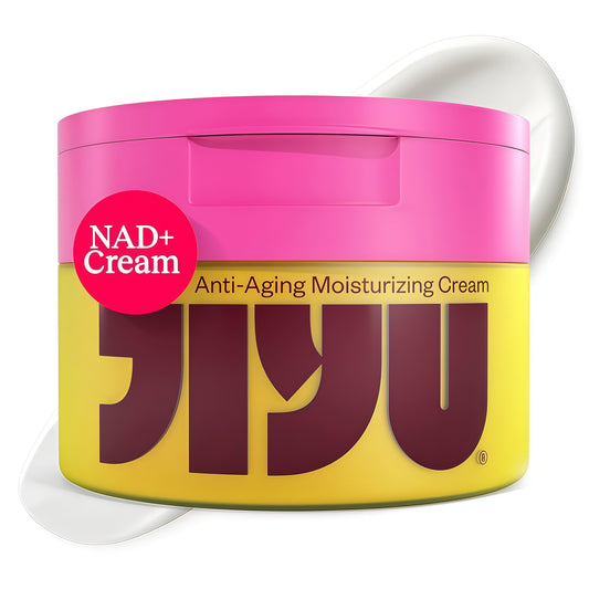 JIYU NAD+ Hydrating Face Moisturizer – Korean Anti-Aging Cream for Radiant, Firm & Smooth Skin – Deeply Hydrating & Brightening Daily Moisturizer Cream for Face and Body, All Skin Types – 50 ml